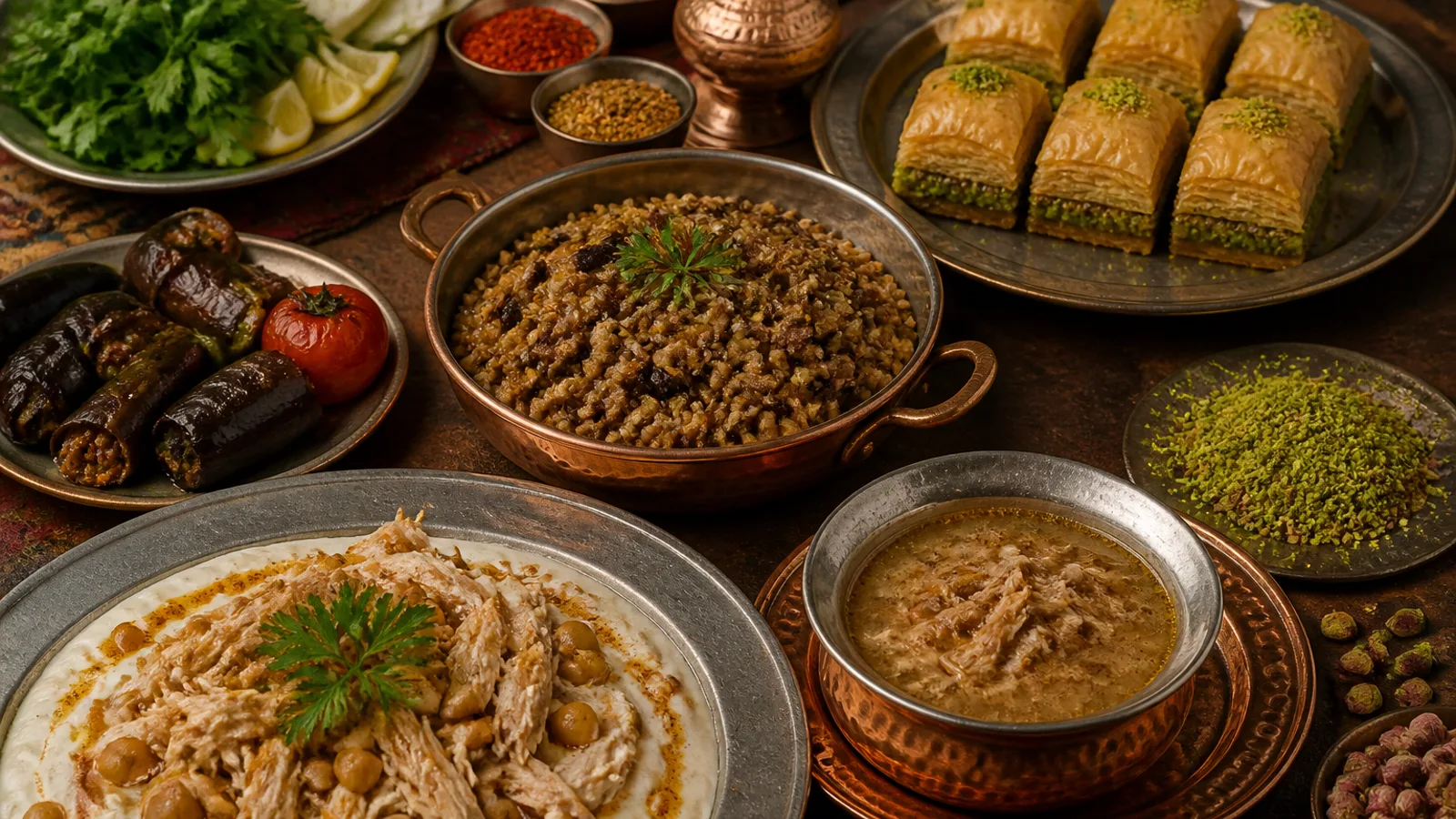 Gaziantep Sofrasinin Hafizasi: carsidan Firina Bir Gastronomi Dosyasi imagen principal