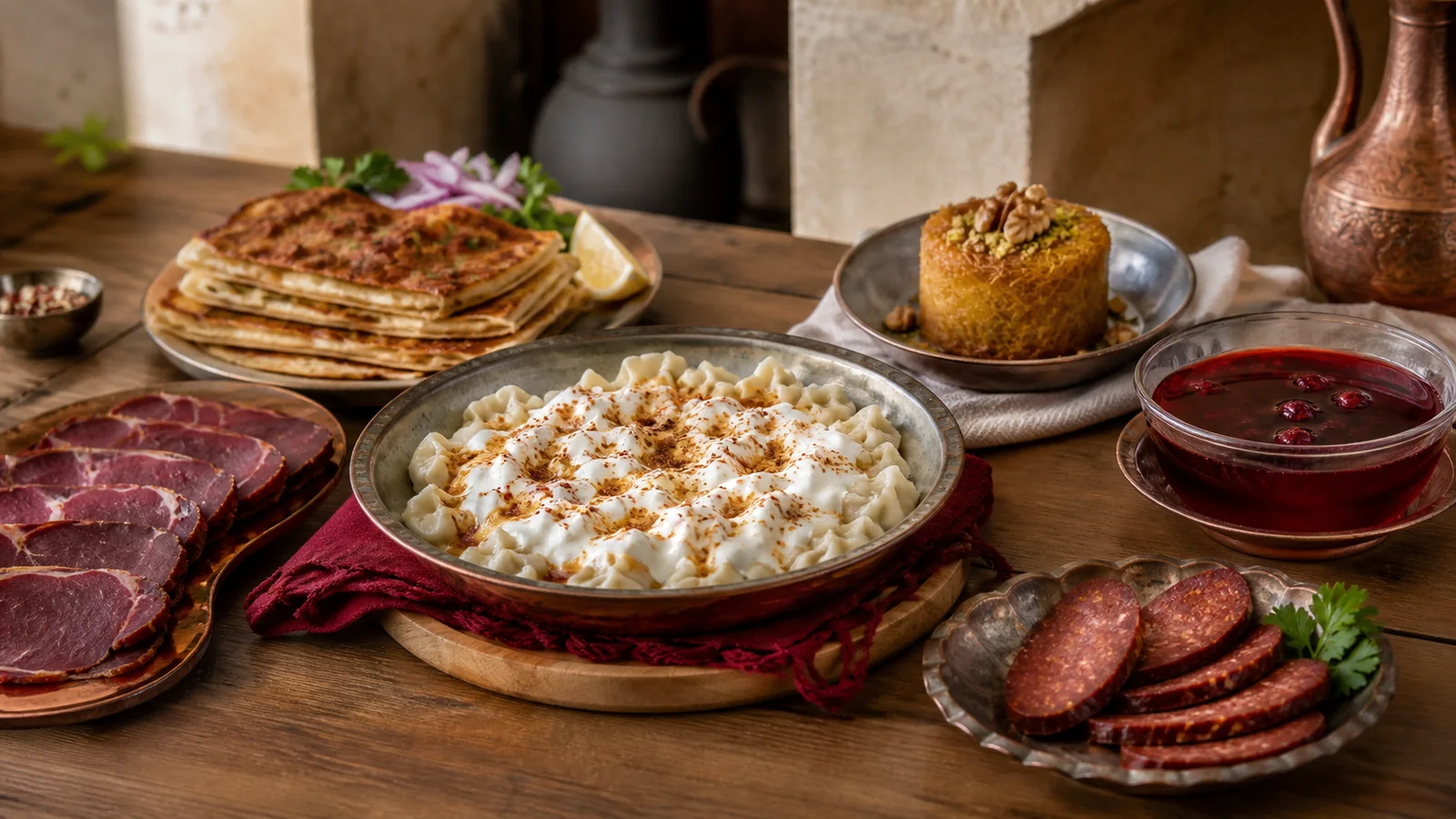 Kayseri Mutfaginin izinde: Mantidan Pastirmaya Bir Gastronomi Dosyasi imagen principal