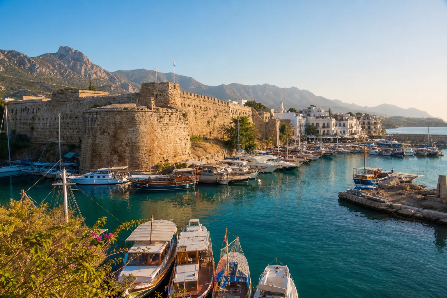 Girne tarihi limanı