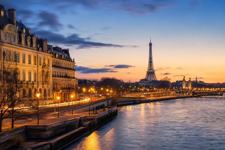Paris ve Benelux rotası