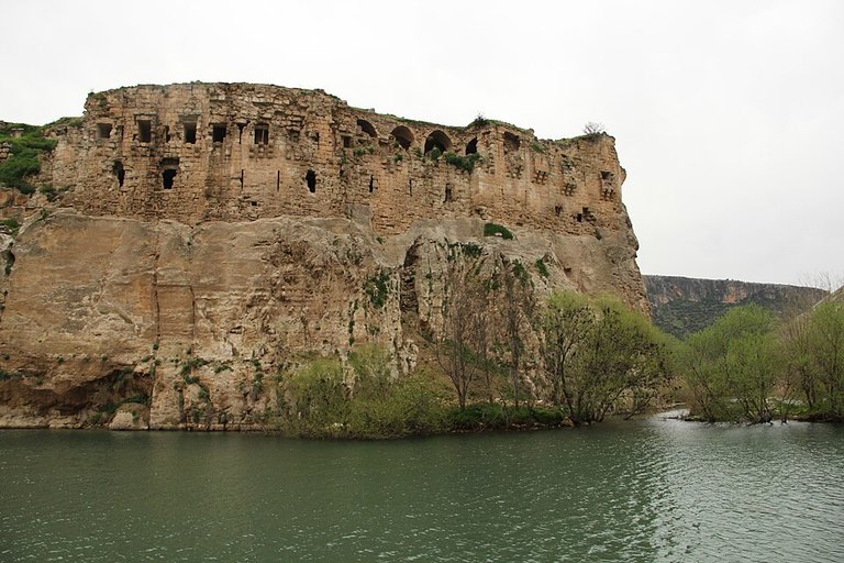 Halfeti ve Fırat Nehri manzarası