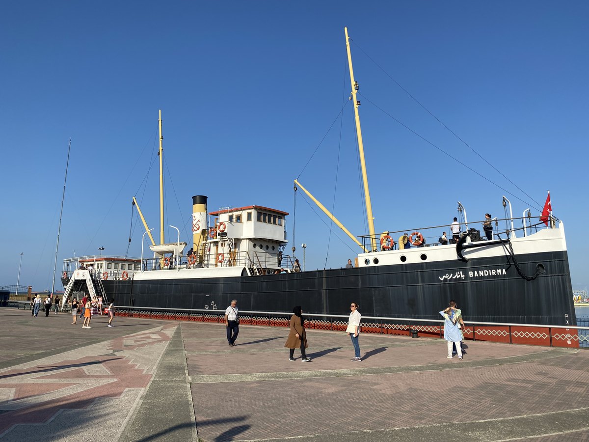 Samsun Bandırma Vapuru tarih rotası